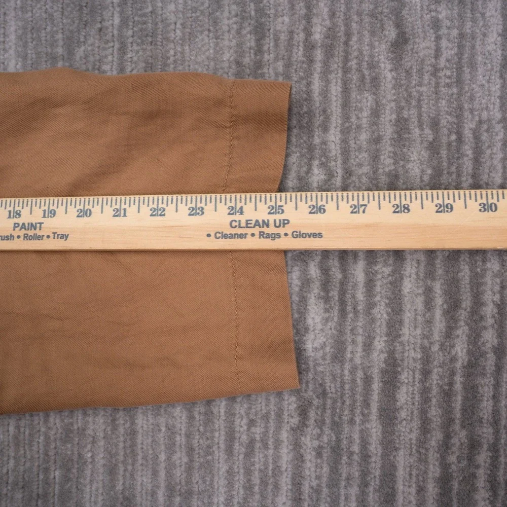 Banana Republic Pants Womens XXL Brown NEW Lyocell Linen Cotton Pull On